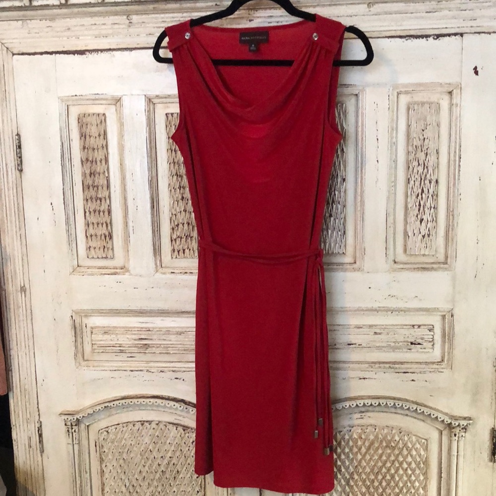 Red Dana Buchman dress - Size XS